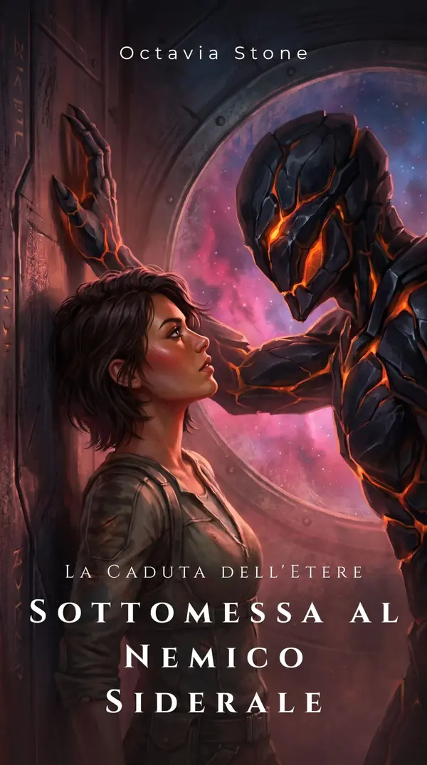 Copertina dell'ebook Sottomessa al Nemico Siderale: La Caduta dell'Etere (Legami Alieni)