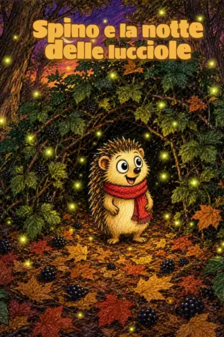 Copertina dell'ebook Spino e la notte delle lucciole