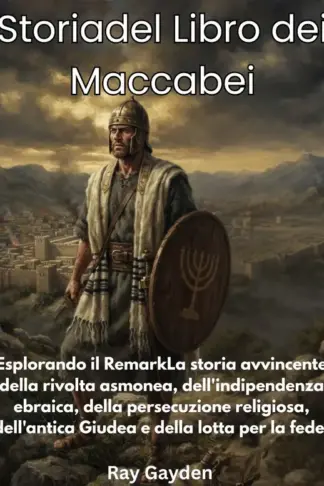 Copertina dell'ebook Storiadel Libro dei Maccabei: Esplorando il RemarkLa storia avvincente della rivolta asmonea, dell'indipendenza ebraica, della persecuzione religiosa, dell'antica Giudea e della lotta per la fede.