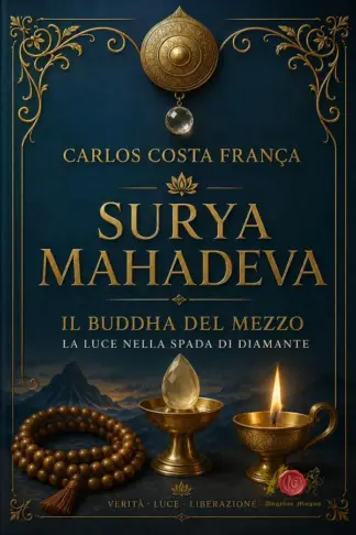 Copertina dell'ebook SURYA MAHADEVA: IL BUDDHA DEL MEZZO - La luce nella Spada di Diamante