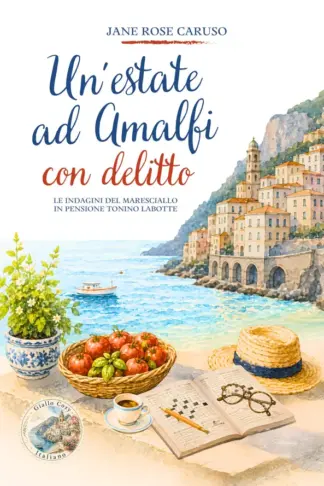 Copertina dell'ebook Un'estate ad Amalfi con delitto