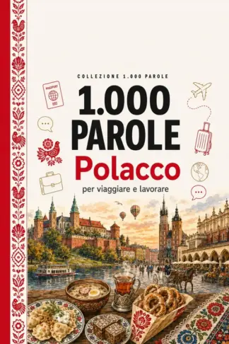 Copertina dell'ebook 1.000 Parole Polacco: per viaggiare e lavorare (Coleção 1000 Palavras)