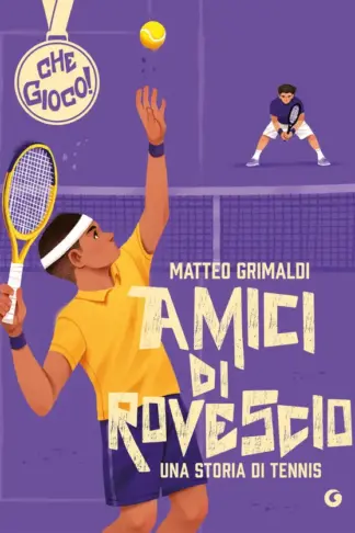 Copertina dell'ebook Amici di rovescio. Una storia di tennis