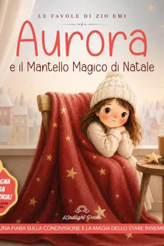 Copertina dell'ebook Aurora e il Mantello Magico di Natale: Una fiaba di Natale per bambini sulla gentilezza, l'ascolto e la magia dello stare insieme (Piccole Luci Vol. 5)