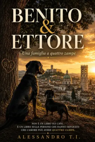 Copertina dell'ebook BENITO & ETTORE: UNA FAMIGLIA A QUATTRO ZAMPE