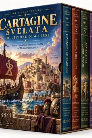 Copertina dell'ebook Cartagine svelata: commercio, guerra e la rivalità che decise il Mediterraneo