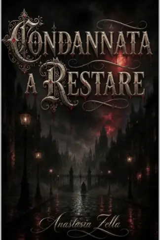 Copertina dell'ebook Condannata a Restare: Un dark romantasy con vampiri, licantropi e una seconda occasione d'amore (Dark Romance: Uomini Dominanti, Ossessione Pericolosa ed Erotismo Psicologico Intenso)