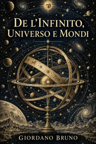 Copertina dell'ebook DE L'INFINITO UNIVERSO E MONDI: Edizione integrale annotata con introduzione, note, glossario e cronologia