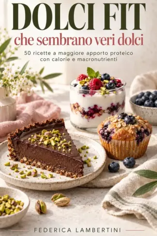 Copertina dell'ebook Dolci Fit (ma che sembrano veri dolci)