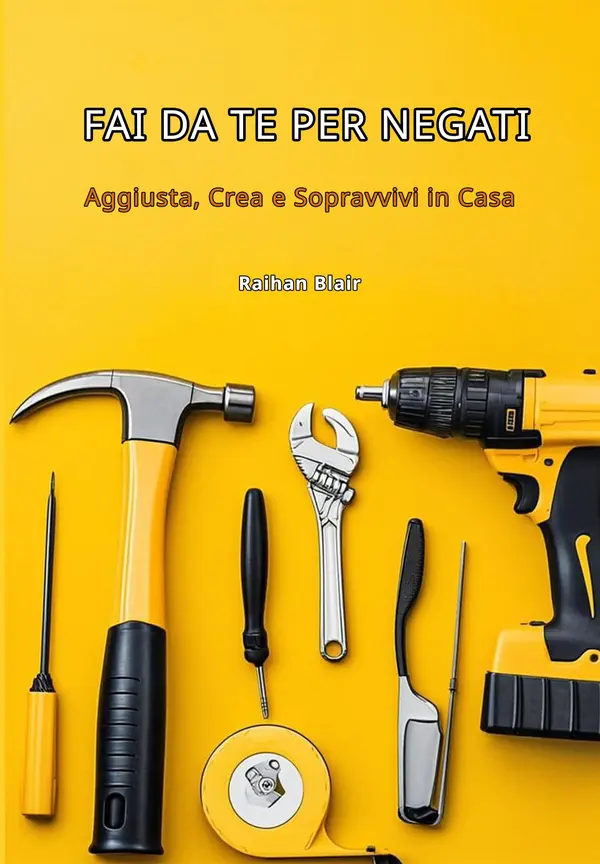 Copertina dell'ebook FAI DA TE PER NEGATI: Aggiusta, Crea e Sopravvivi in Casa
