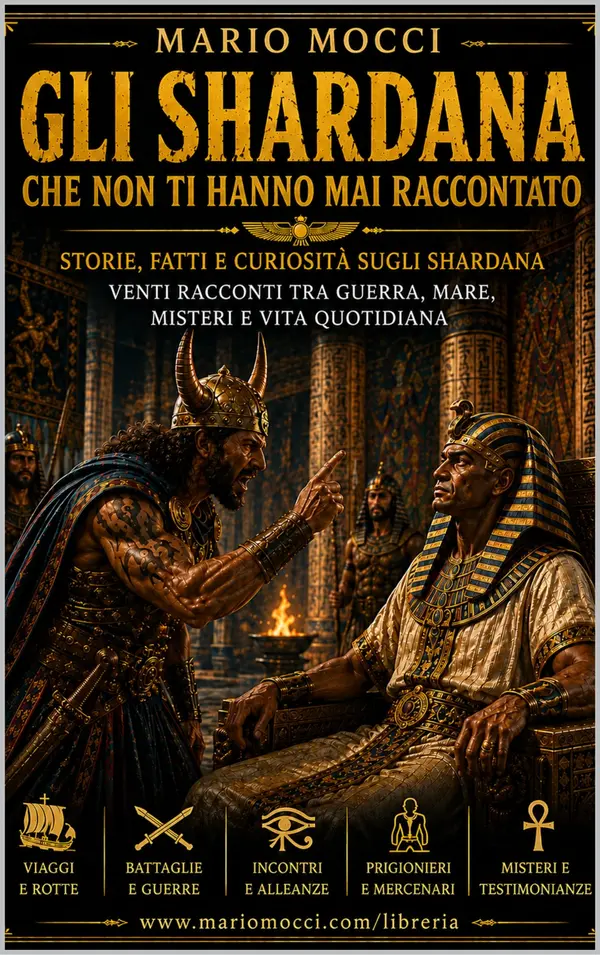 Copertina dell'ebook Gli Shardana che non ti hanno mai raccontato
