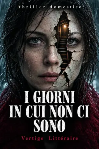 Copertina dell'ebook I giorni in cui non ci sono: Un thriller psicologico domestico sul divorzio, il segreto di una casa e sui figli che sanno.