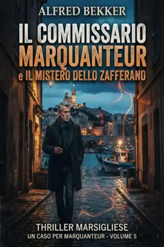 Copertina dell'ebook Il commissario Marquanteur e il mistero dello zafferano: thriller marsigliese