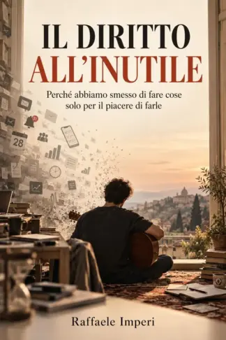 Copertina dell'ebook Il diritto all'inutile: Perché abbiamo smesso di fare cose solo per il piacere di farle