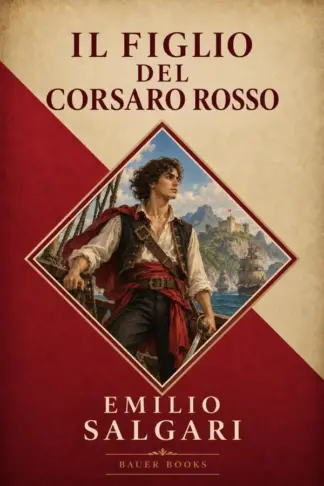 Copertina dell'ebook Il figlio del Corsaro Rosso (Emilio Salgari: La Collezione Definitiva Vol. 23)