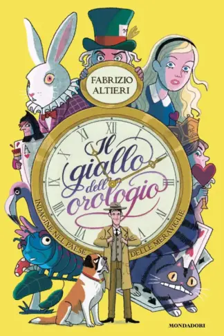Copertina dell'ebook Il giallo dell'orologio. Indagine nel Paese delle Meraviglie