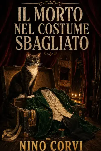 Copertina dell'ebook Il morto nel costume sbagliato: Un cozy mystery italiano tra un cadavere in velluto e un gatto di scena (I misteri del Teatro Soranzi Vol. 2)