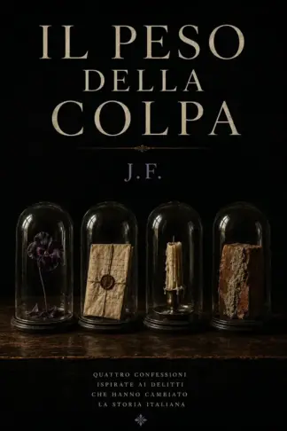 Copertina dell'ebook Il peso della colpa: quattro confessioni ispirate ai delitti che hanno cambiato la storia italiana