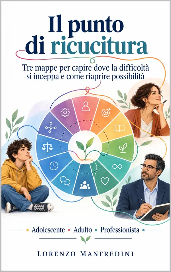 Copertina dell'ebook IL PUNTO DI RICUCITURA: Tre mappe per capire dove la difficoltà si inceppa e come riaprire possibilità