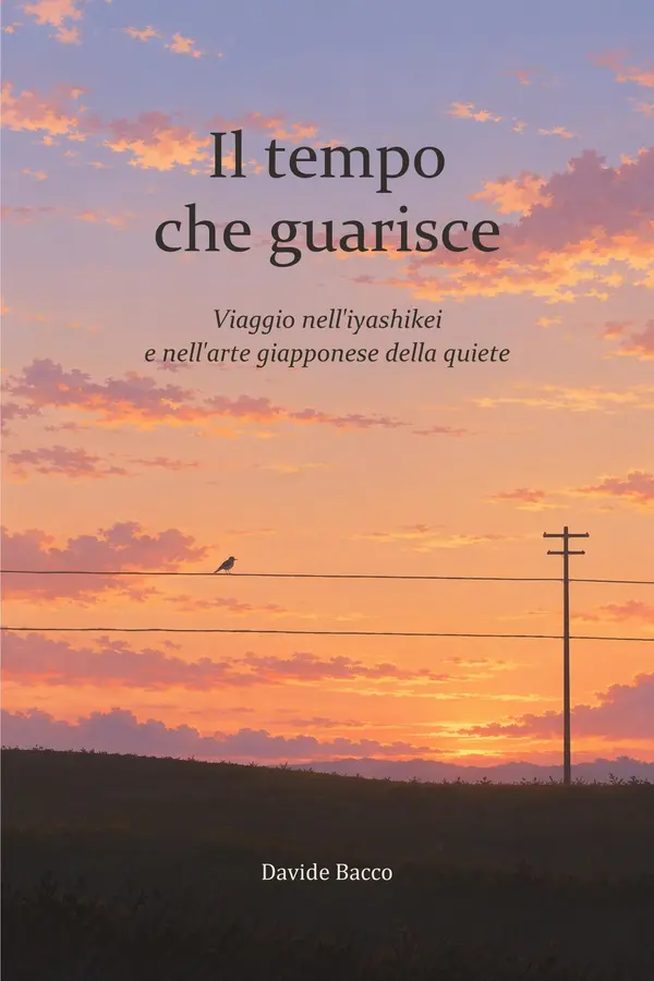 Copertina dell'ebook Il tempo che guarisce: Viaggio nell'iyashikei e nell'arte giapponese della quiete (Animazione Giapponese)