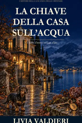 Copertina dell'ebook La chiave della casa sull'acqua: Un delitto d'inverno sul Lago d'Iseo (I misteri della Locanda delle Ortensie Vol. 3)