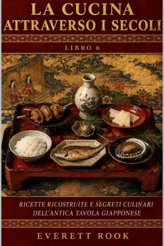 Copertina dell'ebook La cucina attraverso i secoli: Ricette ricostruite e segreti culinari dell'antica tavola giapponese