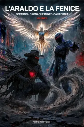 Copertina dell'ebook L'ARALDO E LA FENICE: -ZORTRON : CRONACHE DI NEO-CALIFORNIA VOLUME 2