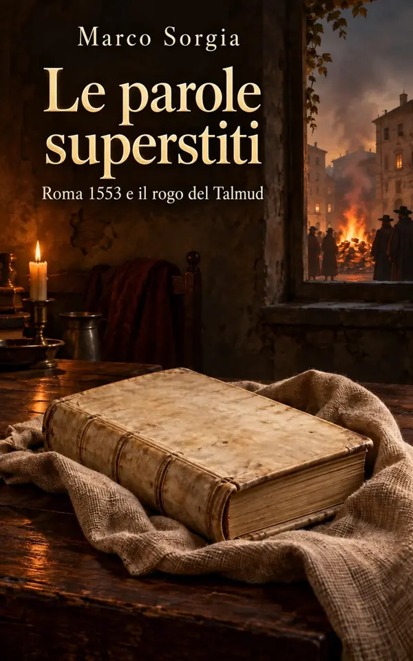 Copertina dell'ebook Le parole superstiti: Roma 1553 e il rogo del Talmud