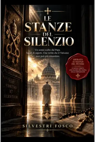 Copertina dell'ebook LE STANZE DEL SILENZIO: Un uomo scelto dal Papa. Secoli di segreti. Una verità che il Vaticano non può più rimandare.