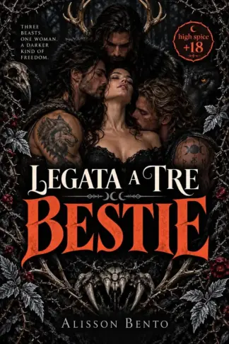 Copertina dell'ebook Legata a tre bestie (Città nate dall'ombra)
