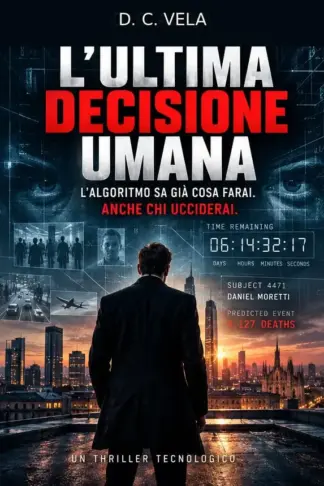 Copertina dell'ebook L'ultima decisione umana: L'algoritmo sa già cosa farai. Anche chi ucciderai