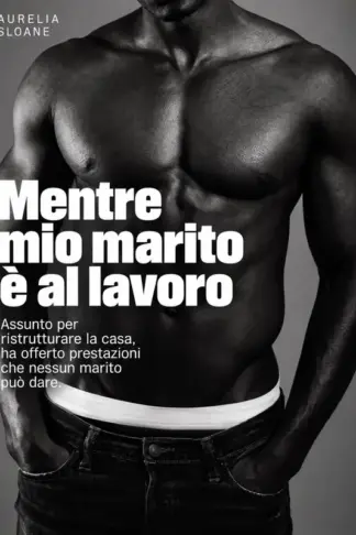 Copertina dell'ebook Mentre mio marito è al lavoro: Assunto per ristrutturare la casa, ha offerto prestazioni che nessun marito può dare. (Maschi alfa neri e mogli trascurate: ... interrazziali autoconclusivi Vol. 3)