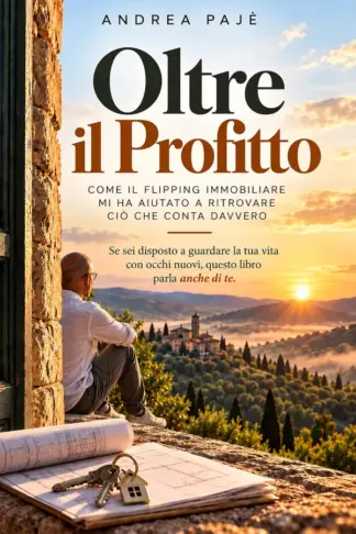 Copertina dell'ebook OLTRE IL PROFITTO: COME IL FLIPPING IMMOBILIARE MI HA AIUTATO A RITROVARE CIO' CHE CONTA DAVVERO