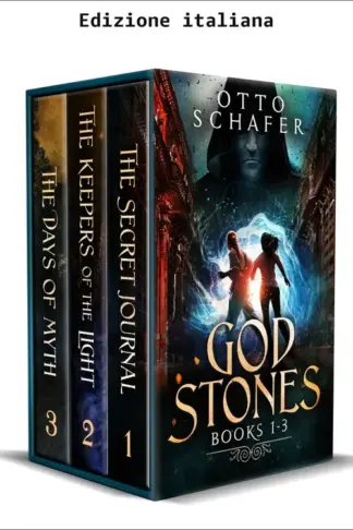 Copertina dell'ebook Pietre degli dei: Serie fantasy e avventura per ragazzi (Pietre di Dio)