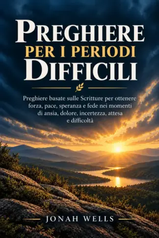 Copertina dell'ebook PREGHIERE PER I PERIODI DIFFICILI: Preghiere basate sulle Scritture per ottenere forza, pace, speranza e fede nei momenti di ansia, dolore, incertezza, attesa e difficoltà