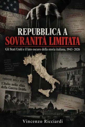 Copertina dell'ebook REPUBBLICA A SOVRANITÀ LIMITATA: Gli Stati Uniti e il lato oscuro della storia italiana, 1943-2026 (Anatomia del potere italiano)