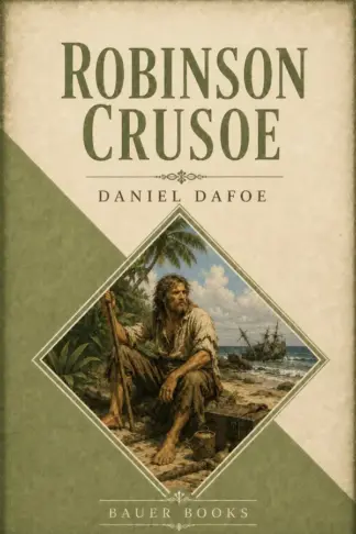Copertina dell'ebook Robinson Crusoe: Il grande classico dell'avventura, della sopravvivenza e della straordinaria lotta dell'uomo contro la solitudine e la natura