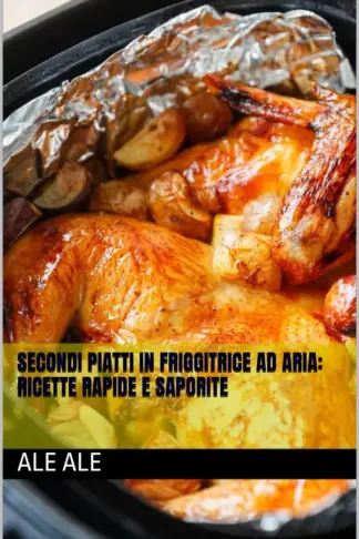 Copertina dell'ebook Secondi Piatti in Friggitrice ad Aria: Ricette Rapide e Saporite