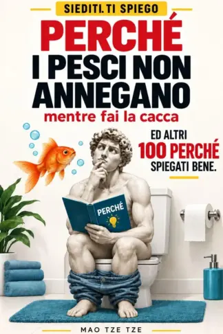 Copertina dell'ebook Siediti. Ti spiego perché i pesci non annegano: Mentre fai la cacca. E altre 100 curiosità spiegate bene (Cose da Fare Vol. 31)