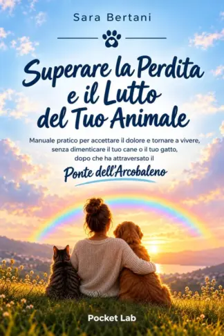 Copertina dell'ebook Superare la Perdita e il Lutto del Tuo Animale: Manuale pratico per accettare il dolore e tornare a vivere, senza dimenticare il tuo cane o il tuo gatto che ha attraversato il Ponte dell'Arcobaleno