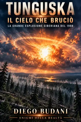 Copertina dell'ebook Tunguska Il cielo che bruciò: La grande esplosione siberiana del 1908 (Enigmi della Realtà)