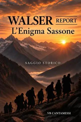 Copertina dell'ebook WALSER REPORT - L'ENIGMA SASSONE: SAGGIO STORICO