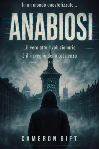 Copertina dell'ebook ANABIOSI: In un mondo anestetizzato... il vero atto rivoluzionario è il risveglio della coscienza