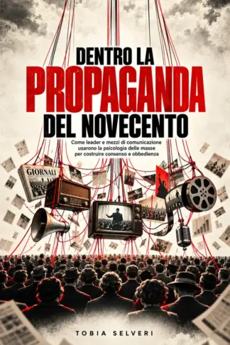 Copertina dell'ebook DENTRO LA PROPAGANDA DEL NOVECENTO: Come leader e mezzi di comunicazione usarono la psicologia delle masse per costruire consenso e obbedienza