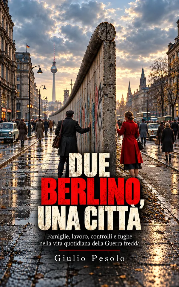 Copertina dell'ebook Due Berlino, una città: Famiglie, lavoro, controlli e fughe nella vita quotidiana della Guerra fredda