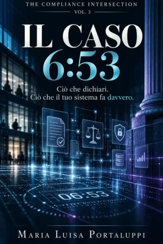 Copertina dell'ebook Il Caso 6:53: Ciò che dichiari. Ciò che il tuo sistema fa davvero. (The Compliance Intersection Series Vol. 3)