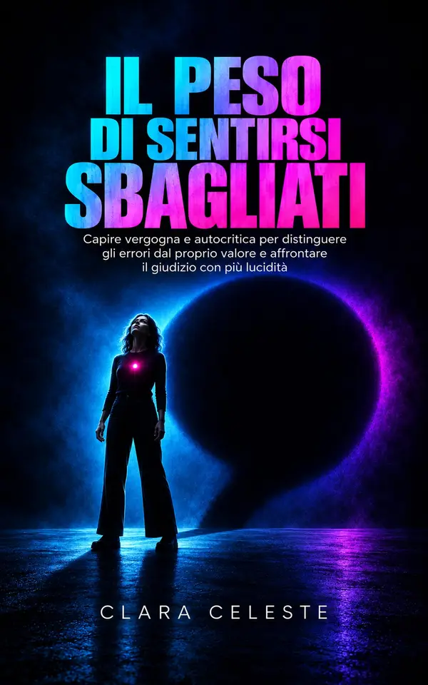 Copertina dell'ebook Il peso di sentirsi sbagliati: Capire vergogna e autocritica per distinguere gli errori dal proprio valore e affrontare il giudizio con più lucidità (Psiche in Trasformazione)