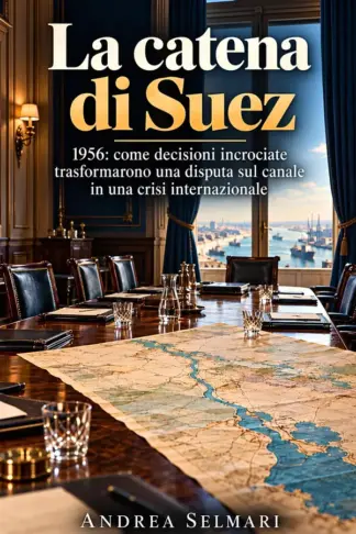 Copertina dell'ebook La catena di Suez: 1956: come decisioni incrociate trasformarono una disputa sul canale in una crisi internazionale
