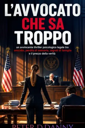 Copertina dell'ebook L'avvocato che sa troppo: Un avvincente thriller psicologico legale tra omicidio, perdita di memoria, segreti di famiglia e il prezzo della verità
