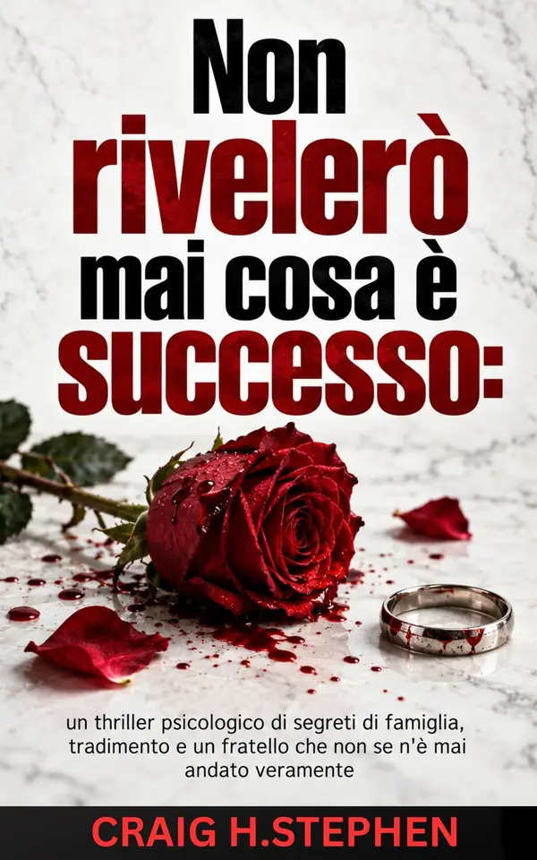 Copertina dell'ebook Non rivelerò mai cosa è successo: Un thriller psicologico di segreti di famiglia, tradimento e un fratello che non se n'è mai andato veramente